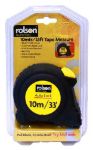 Picture of ROLSON 50569 10Mtr 33ft AUTO LOCK MEASURING TAPE 25mm BLADE