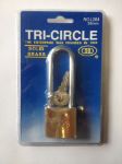 Picture of TRICIRCLE NO.264 38mm BRASS PADLOCK