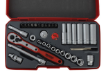 Picture of TENGTOOL T1436 36pc 1/4&#039;&#039; SOCKET SET 4-13mm