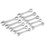 Picture of ROLSON 46853 10pc STUBBY SPANNER SET