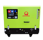 Picture of PRAMAC P6000S SUPER SILENT ELECTRIC START 230V / 110V INC WHEEL KIT GENERATOR 