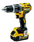 Picture of Dewalt DCD796P1 18V XR Brushless 2 Speed Combi Drill 70nm 460w 0-2000rpm 1.8kg C/W 1 x 5.0Ah Li-ion Battery & Charger In T-stak Box