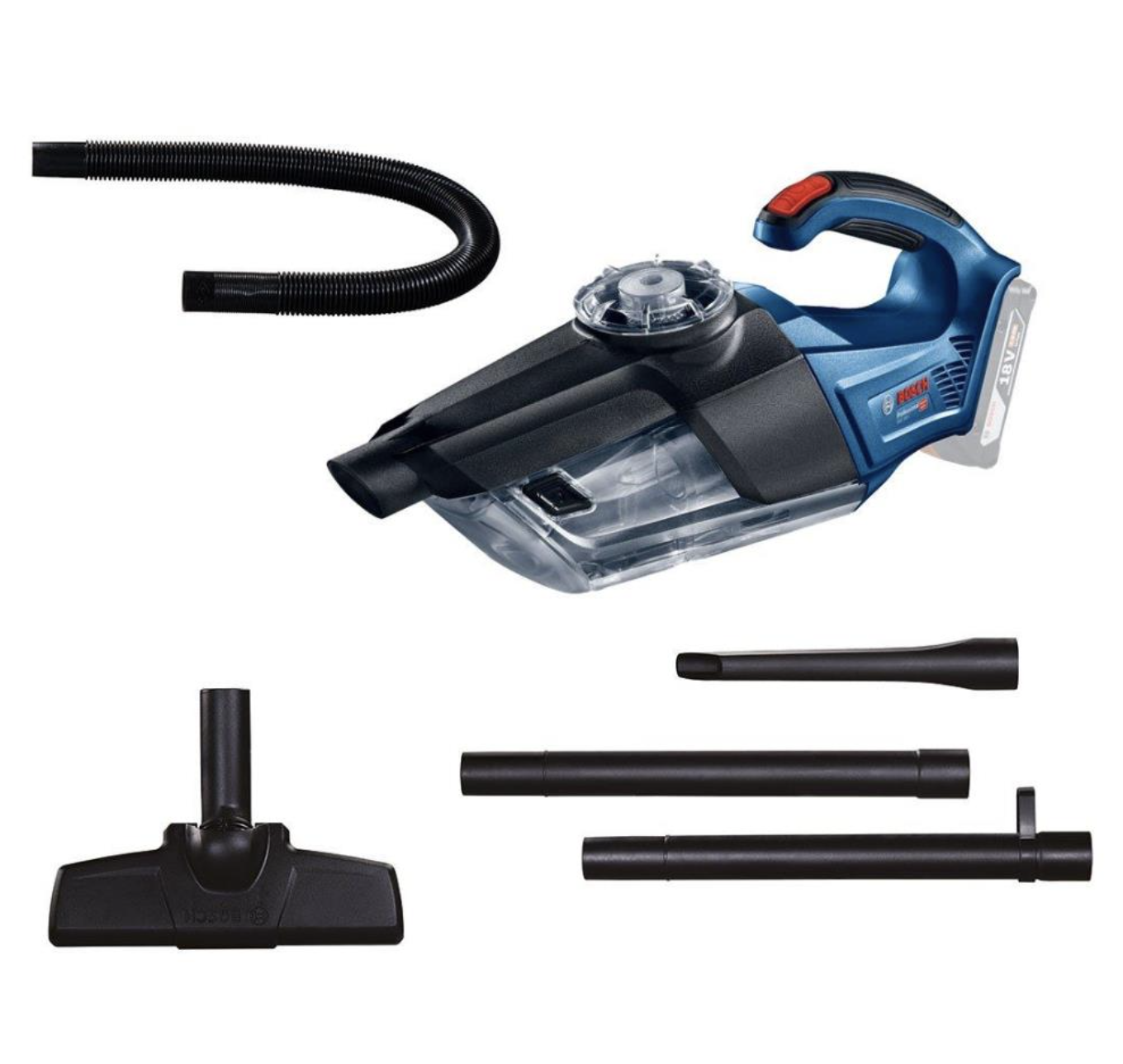 EPT. Bosch GAS18V1 18v Handheld Vacuum Bare Unit