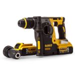Picture of DEWALT DCH274P2 18V XR BRUSHLESS SDS HAMMER DRILL C/W INTERCHANGEABLE CHUCK, 0-1100rpm, 0-4600bpm, 400w, 2.1j, 3.1kg, c/w box, c