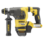 Picture of Dewalt DCH333N 54V XR 30mm Flexvolt SDS Plus Drill 0-1100rpm 0-4480bpm 3.5j 4.9kg Bare Unit