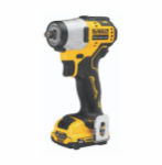 Picture of Dewalt DCF902D2 12V XR 3/8'' Sub Compact Brushless Impact Wrench 168nm C/W 2 x 2.0Ah Li-ion Batteries & Charger