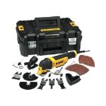 Picture of DEWALT DWE315K 220V 330W OSCILLATING MULTI-TOOL C/W BOX & 37PC ACCESSORIES, 0-22000rpm 