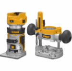 Picture of Dewalt DCW604NT 18V XR Brushless 1/4'' Plunge & Fixed Base Router Bare Unit 