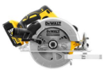 Picture of DEWALT DCS570N 18V XR BRUSHLESS CIRCULAR SAW 5500rpm 65mm depth cut 184x16mm blade 3.6kg bare unit