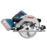 Picture of Bosch GKS18V-57G 18V Rail Compatible Circular Saw 3400rpm 57mm Cutting Depth 165x20mm Blade C/W 2 x 5.0Ah Li-ion Batteries In L-boxx