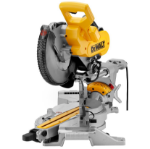 Picture of Dewelt DWS727 220v 1675w 10'' 250mm Double Bevel Sliding Compound Mitre Saw 4300rpm Cutting Capacity 305x77mm ***Saw Only*** 