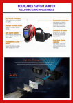 Picture of FOURLAKES PAPR AUTOAIR 1000 AIR FED AUTO WELDING HELMET ( 133x114mm lens ) 