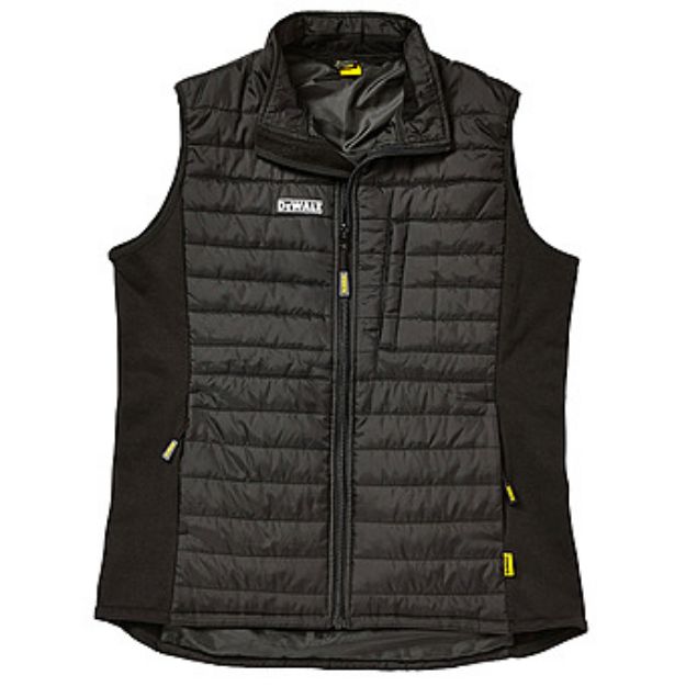 Picture of DEWALT FORCE GILET LIGHTWEIGHT BODYWARMER BLACK