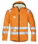Picture of SNICKERS 8233 HI VIS PU RAIN JACKET