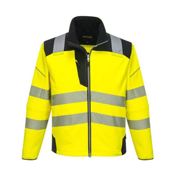 Picture of Portwest T402 PW3 Hi-Vis Softshell Jacket