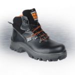 Picture of NO RISK FRANKLYN BLK LEATHER S3 SAFETY BOOT W/ STEEL MIDSOLE