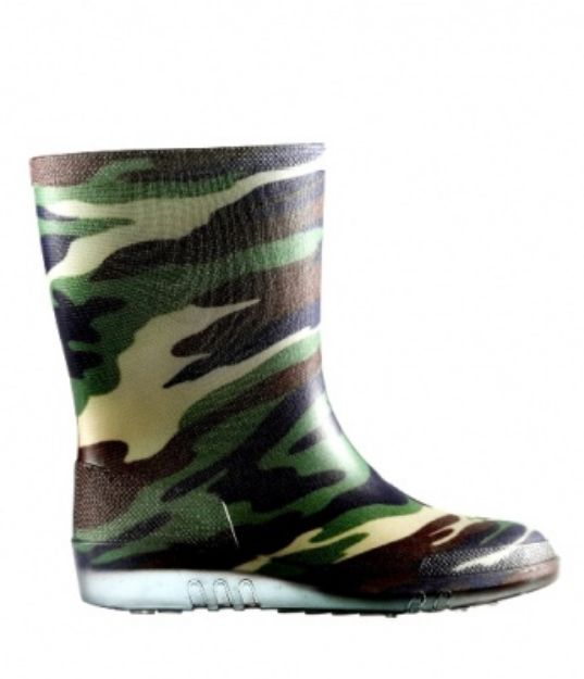 Picture of DUNLOP KIDS CAMOUFLAGE WATERPROOF WELLINGTON  K110930