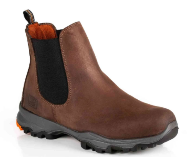 Picture of 'NO RISK' NASA BROWN LEATHER SAFETY BOOT (UPDATE OF NEW DENVER)