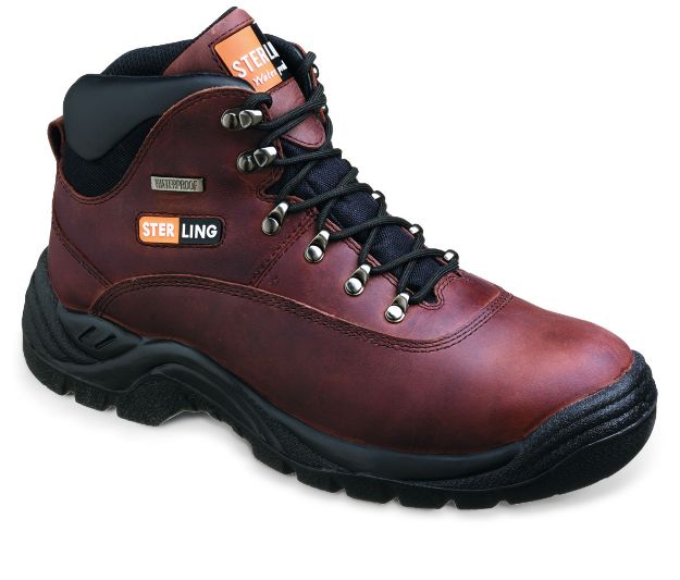 Picture of STERLING PAIR SS813 SM WATER RESISTANT HIKER BOOT WITH MIDSOLE