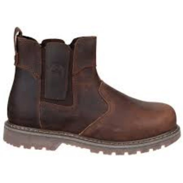 Picture of AMBLERS FS165  BROWN SAFETY DEALER BOOT