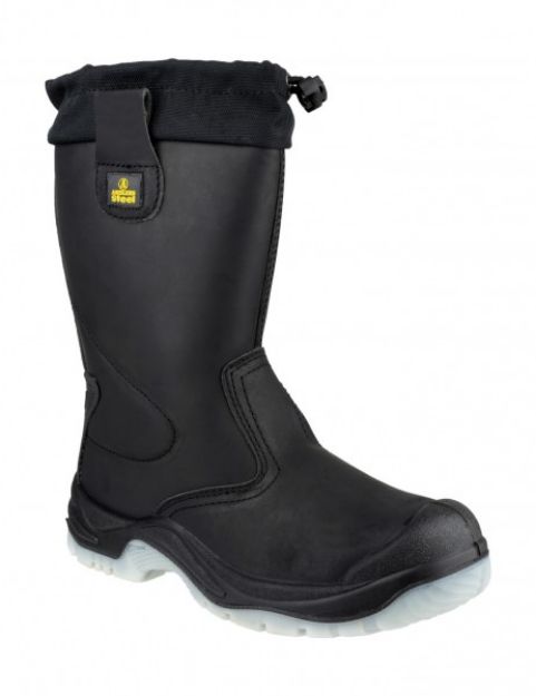 Picture of AMBLERS FS209 (09) BLK SAFETY RIGGER BOOT
