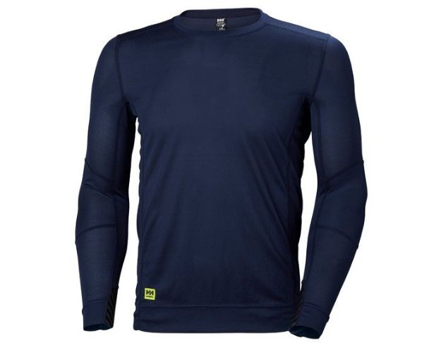 Picture of HELLY HANSEN 75105 HH LIFA BASE LAYER CREWNECK NAVY