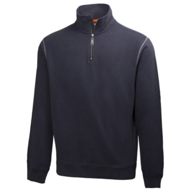 Picture of HELLY HANSEN OXFORD HALF ZIP SWEATSHIRT 