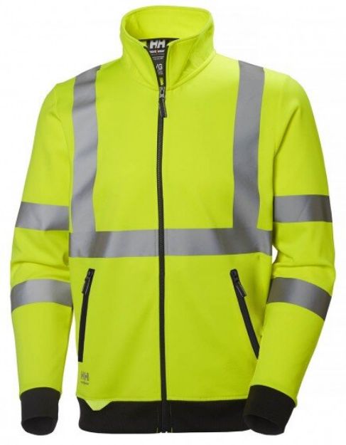 Picture of HELLY HANSEN ADDVIS ZIP SWEATSHIRT YELLOW