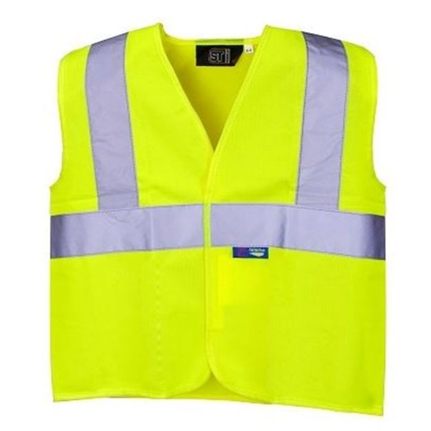 Picture of KIDS YELLOW HI-VIS VEST (1x Band & 2x Braces)