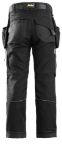 Picture of SNICKERS 7505 JUNIOR BLACK  TROUSERS
