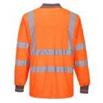 Picture of Portwest Hi-Vis Long Sleeved Polo - S277