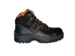 Picture of NO RISK FRANKLYN BLK LEATHER S3 SAFETY BOOT W/ STEEL MIDSOLE