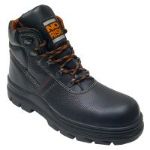 Picture of NO RISK COLT BLACK STEEL TOE & MIDSOLE S3 SAFETY BOOT