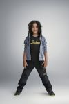Picture of SNICKERS 7505 JUNIOR BLACK  TROUSERS 