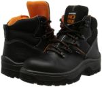 Picture of NO RISK FRANKLYN BLK LEATHER S3 SAFETY BOOT W/ STEEL MIDSOLE
