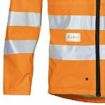 Picture of SNICKERS 8233 HI VIS PU RAIN JACKET