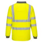 Picture of Portwest Hi-Vis Long Sleeved Polo - S277