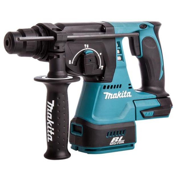 Picture of Makita DHR242Z 18V 24mm Brushless SDS Drill 0-950rpm 0-4700bpm 2.0 Joules 3.1kg Bare Unit 