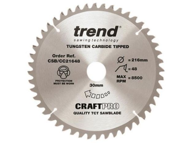 Picture of Trend CRAFT BLADE CC 216MM X 48T X 30MM