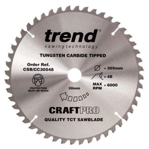 Picture of Trend CRAFT BLADE CC 305MM X 48T X 30MM