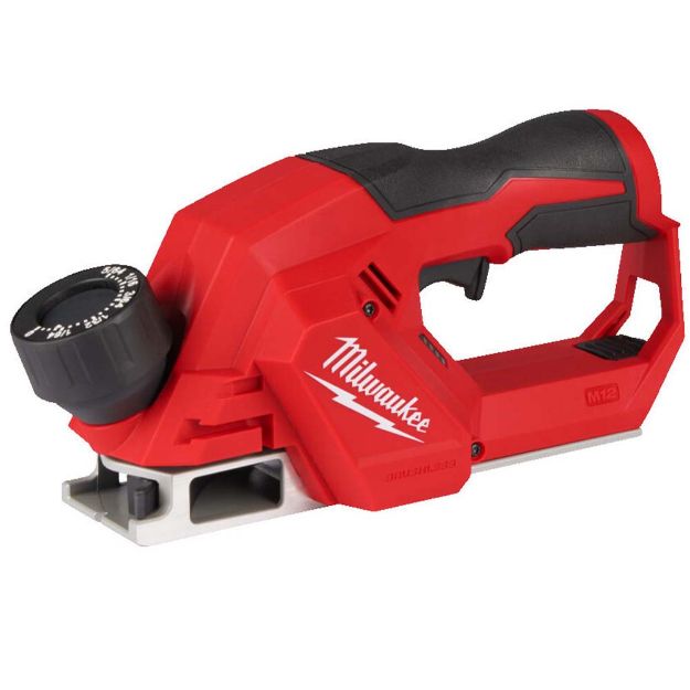 Picture of Milwaukee M12 Brushless Planer 56mm Width, 2mm Depth, 14500rpm Bare Unit in Case