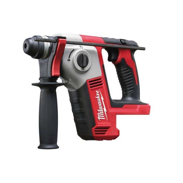 Picture of Milwaukee M18BH-0 2 Mode Compact Sds Plus Drill, 16mm Max Bit, 1300rpm, 7000bpm, 2.5kg Bare Unit (No Chisel Mode)