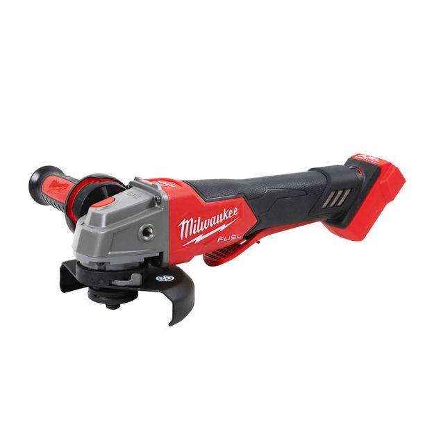 Picture of Milwaukee M18FSAGV115XPDB-0 41/2" 115mm Variable Speed Angle Grinder with Paddle Switch 3500-8500rpm 2.2kg Bare Unit