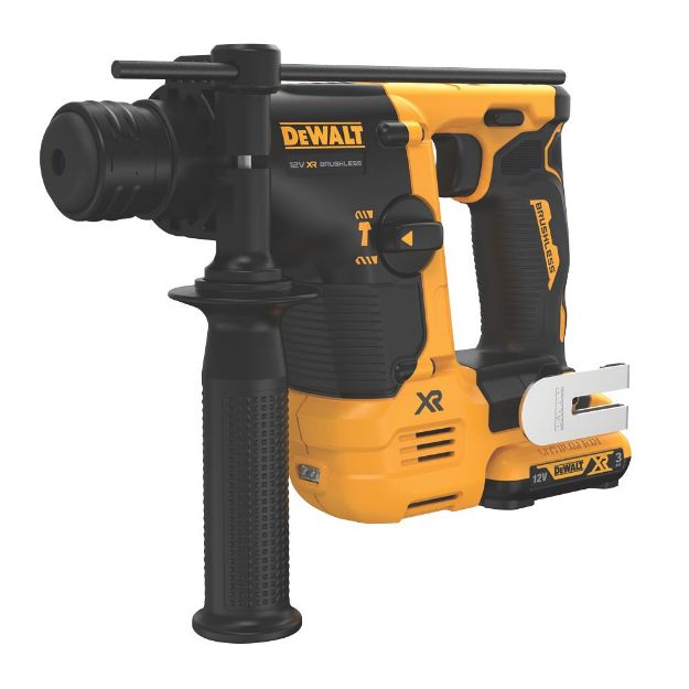 Picture of Dewalt DCH072L2-GB 12V XR Ultra Compact SDS Plus Hammer Drill c/w 2 x 3.0Ah Batteries