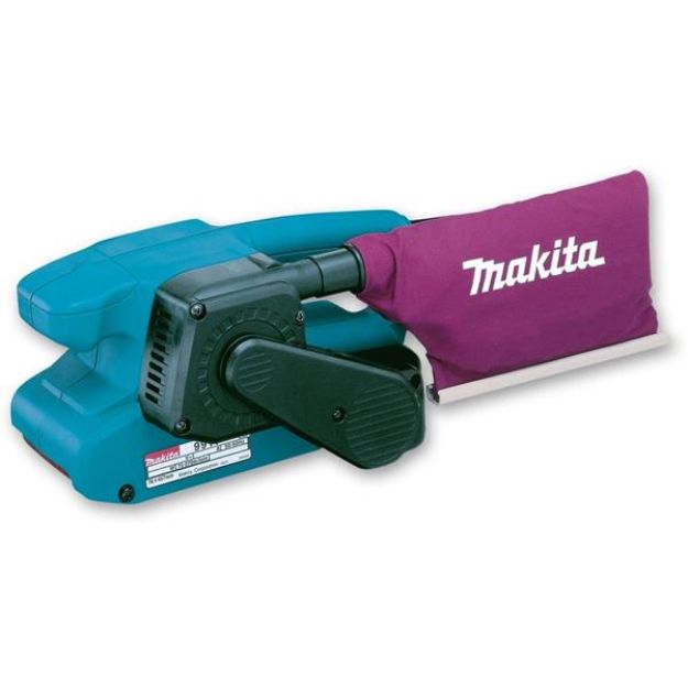 Picture of Makita 9911 110v 650w 3'' Belt Sander 75-270m-min 457x76mm 2.7kg 