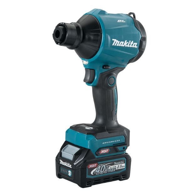 Picture of Makita AS001GZ 40v XGT Compact Dust Blower Max Air Velocity 0-200m/s, Max Air Volume 0-1.1m3/min, 2.3kg Bare Unit