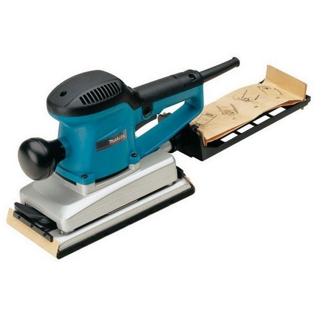 Picture of Makita BO4900V 110v 330w Variable Speed Orbital Pad Sander 115x280mm Pad Orbit Size 2.6mm 2.9kg