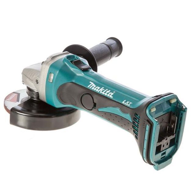 Picture of Makita DGA452RTJ 18V 41/2'' 115mm Angle Grinder 10000rpm 2.3kg C/W 2 x 5.0Ah Li-ion Batteries & Charger in Box