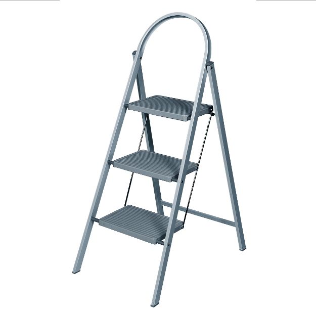 Picture of Werner 12753 Handy 3 Step Ladder Grey