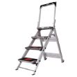 Picture of LITTLE GIANT 4 STEP JUMBO SAFETY LADDER  (10410B)    